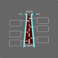 infographic with option vector