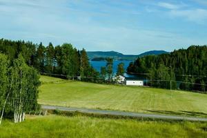 Landscape in Sweden, Europe photo