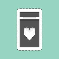 Icon No Side Effects. related to CBD Oil symbol. simple design editable. simple illustration vector