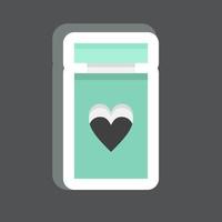 Icon No Side Effects. related to CBD Oil symbol. simple design editable. simple illustration vector
