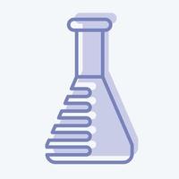Icon Lab Tested. related to CBD Oil symbol. simple design editable. simple illustration vector