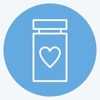 Icon No Side Effects. related to CBD Oil symbol. simple design editable. simple illustration vector