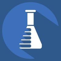 Icon Lab Tested. related to CBD Oil symbol. simple design editable. simple illustration vector