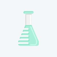 Icon Lab Tested. related to CBD Oil symbol. simple design editable. simple illustration vector