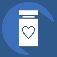 Icon No Side Effects. related to CBD Oil symbol. simple design editable. simple illustration vector