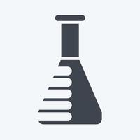 Icon Lab Tested. related to CBD Oil symbol. simple design editable. simple illustration vector