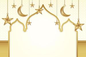 ramadan greeting card vector