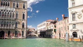 disparos de el canal ciudad de Venecia video