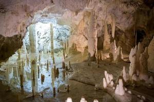Frasassi caves in Italy photo