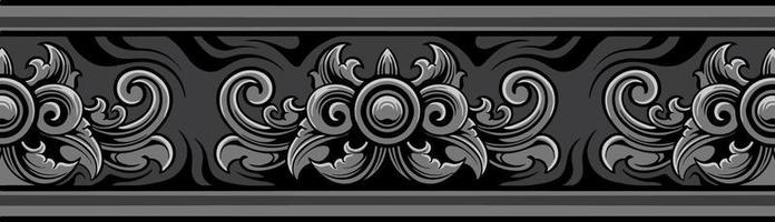 clásico ornamento vector diseño para elementos, editable color