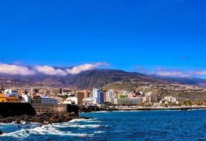 Scenic coastal view photo