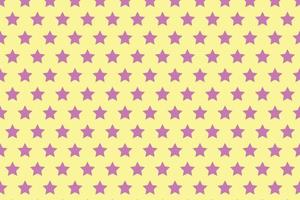 digonal abstrac wavy simple violet polka star pattern on yellow background . vector