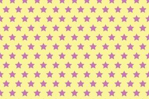 digonal abstrac wavy simple violet polka star pattern on yellow background . vector