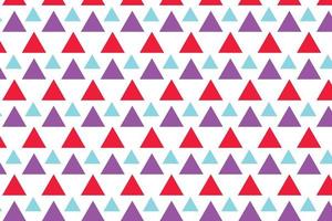 digonal abstrac wavy simple violet red and pest polka triangle pattern on white background . vector