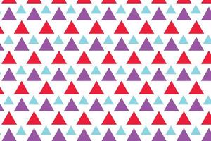 digonal abstrac wavy simple violet red and pest polka triangle pattern on white background . vector