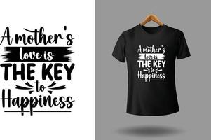 Mother's day t shirt design vector