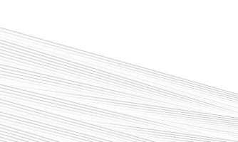 Minimal black lines on white abstract background vector