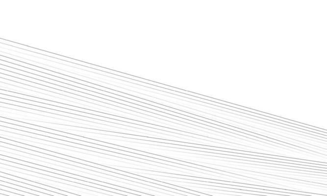 Minimal black lines on white abstract background