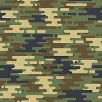 Camouflage seamless pattern texture. Abstract modern vector military camo backgound. Fabric textile print template. Vector illustration.