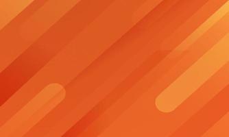 Minimal geometric background. Orange elements with fluid gradient. Dynamic shapes composition. Eps10 vector