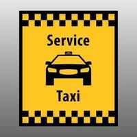 Vector flat taxi logo isolated on white background. Car face icon silhouette. Auto logo template. Taxi service brand design.