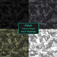 PPack Seamless pattern military camouflage and for hunters, vector texture