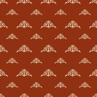 Damask seamless pattern element. Vector classical luxury old fashioned damask ornament, royal victorian seamless texture for wallpapers, textile, wrapping.