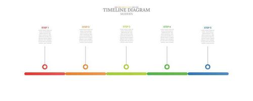 info graphic time line template, 6 steps. the presentation is easy for you to understand, suitable for web, presentations etc. vector