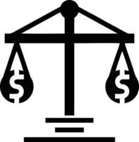 Scale balance icon symbol design, Illustration of the law balance icon vector image. EPS 10