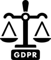 Scale balance icon symbol design, Illustration of the law balance icon vector image. EPS 10