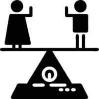 Scale balance icon symbol design, Illustration of the law balance icon vector image. EPS 10