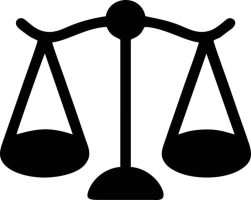 Scale balance icon symbol design, Illustration of the law balance icon vector image. EPS 10