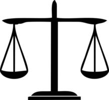 Scale balance icon symbol design, Illustration of the law balance icon vector image. EPS 10