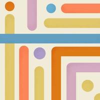 Modern abstract background. Colorful minimalist geometric background. vector illustration