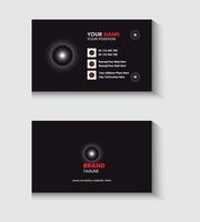 clean business card  design template vector