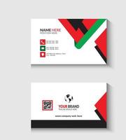 Modern and clean business letterhead design vector