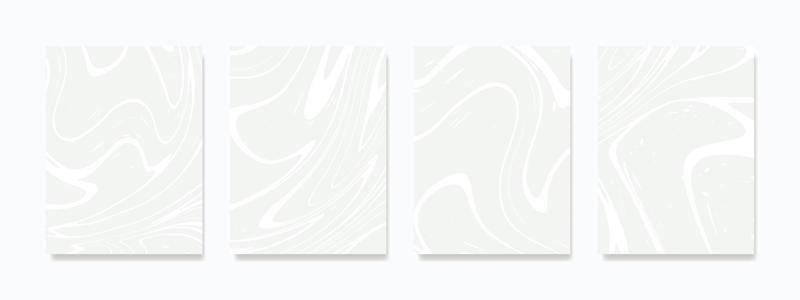 A collection of vector abstract marble wall art with organic shapes for posters, prints, covers, and wallpapers, suitable for minimal and natural wall art.