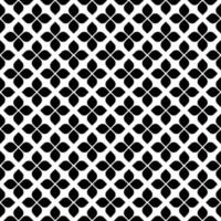 Black and white seamless pattern texture. Greyscale ornamental graphic design. vector