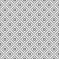 Black and white seamless pattern texture. Greyscale ornamental graphic design. vector