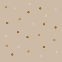 Seamless boho patterns with dot. Contemporary minimalistic trendy brown  backgrounds for kids. Vector illustration Flat web design element for website or app, graphic design, logo, web site, socia