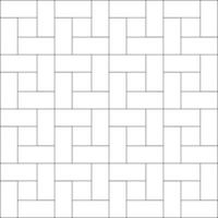 Seamless boho patterns with outline brick . Contemporary minimalistic trendy black and white backgrounds. Vector illustration Flat web design element for website or app, graphic design, logo, web site