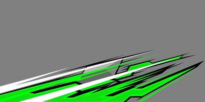 racing stripes neon green branding background vector