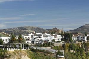 ronda España cima de la colina pueblo foto