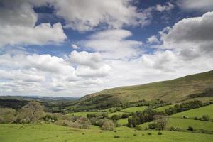 welsh countryside in the brecon beacons photo