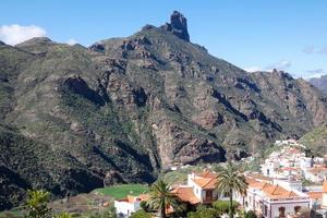 Village of Tejeda in the centre of the island of Gran Canarias photo