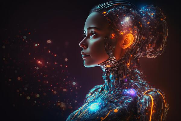 Ai deals woman robot