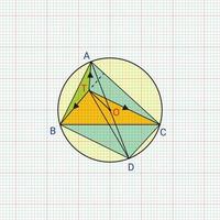 Mathematical geometric formulas abstract background vector