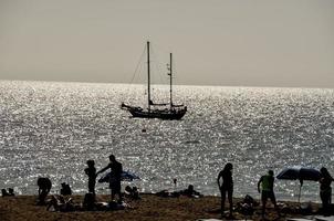 Scenic coastal view photo