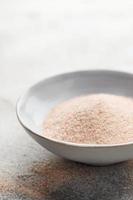 Himalayan pink salt photo