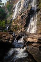 Khlong Lan Waterfall, Beautiful waterfalls in klong Lan national park of Thailand photo